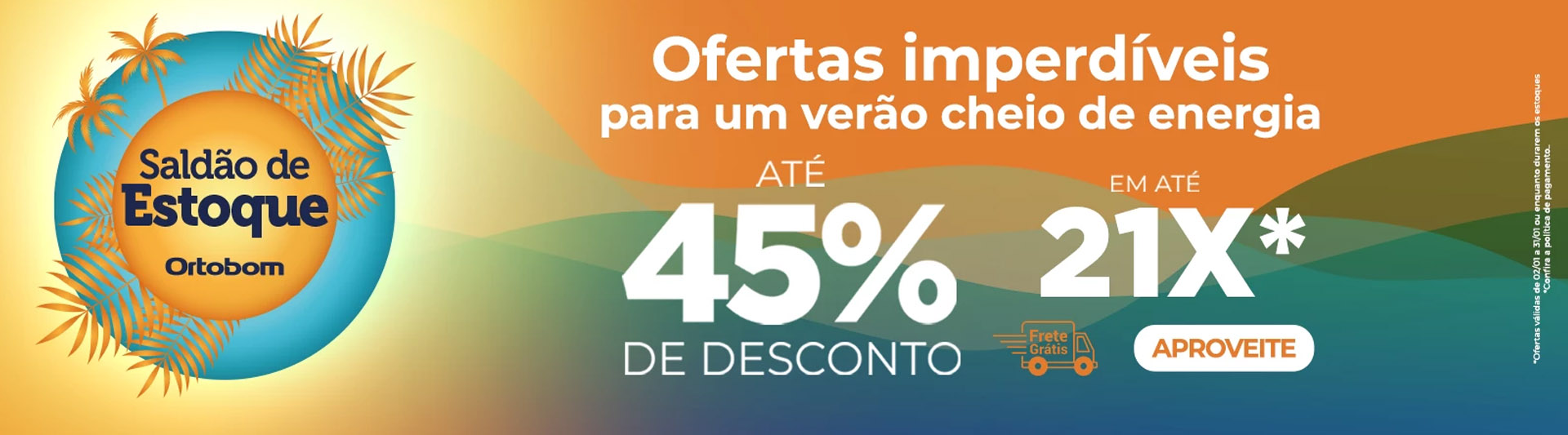 Oferta de Colchão Ortobom